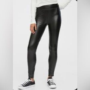 NWT GAP FAUX LEATHER LEGGINGS